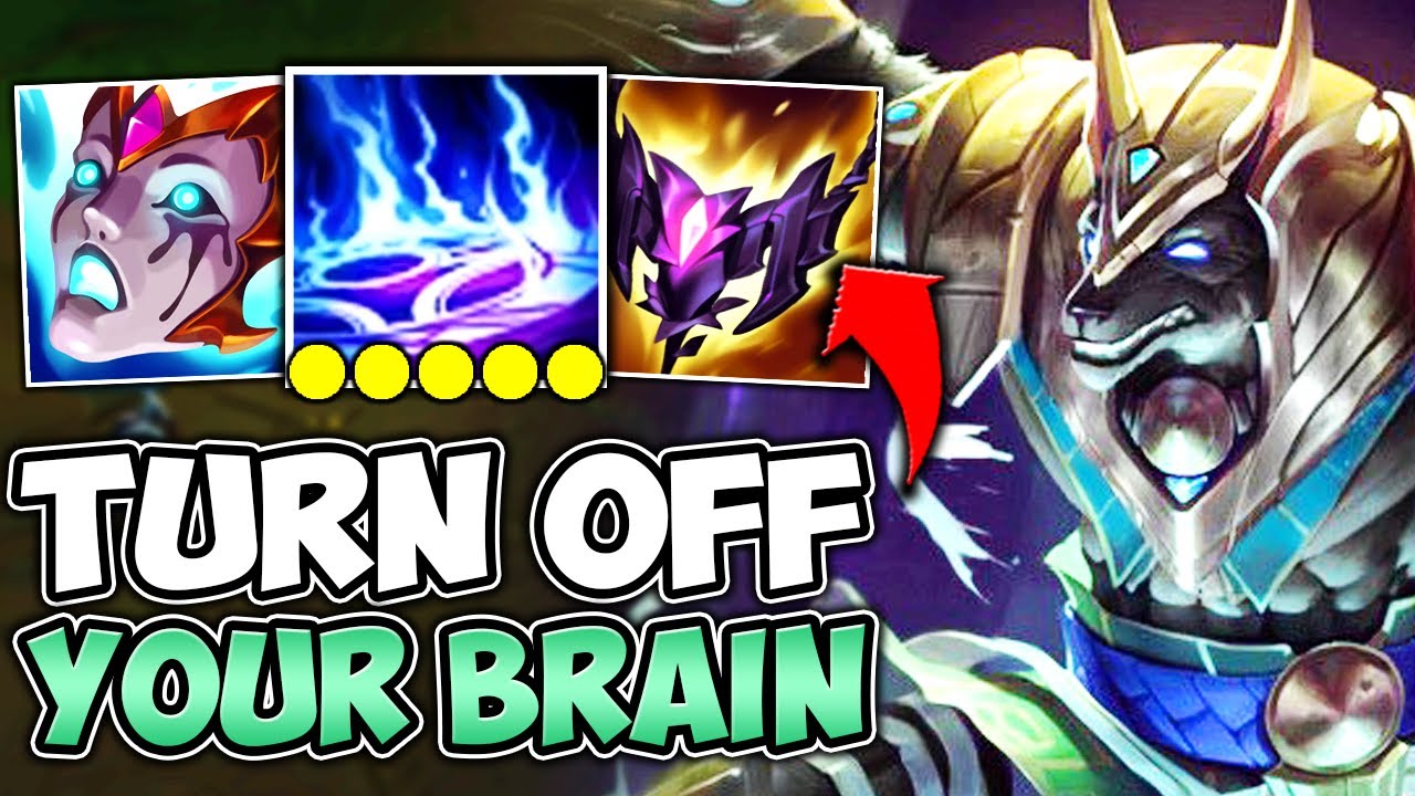 I played the most BRAINLESS Nasus build ever and the poke is beyond unfair