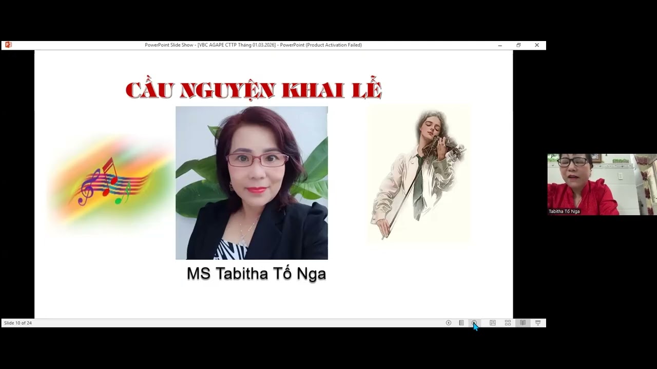 HT VBC AGAPE GLOBAL CÙNG THỜ PHƯỢNG CHÚA ngày 01-03-2026