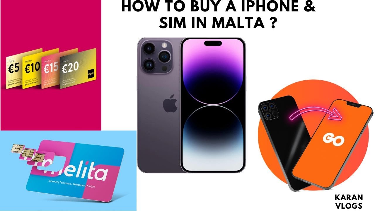 How To Buy A iPhone & Sim In Malta ? @Karan Vlogs