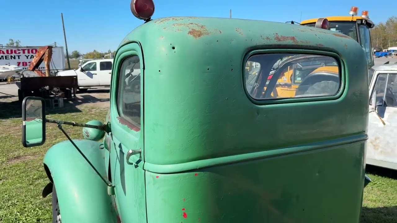 1939 Chevrolet cab & chassis walk around 