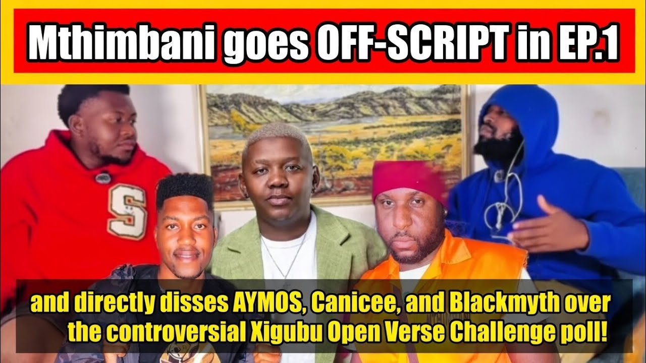 Off-script EP.1 Мтимбани критикует AYMOS, Canicee и Blackmyth в рамках открытого конкурса куплето...