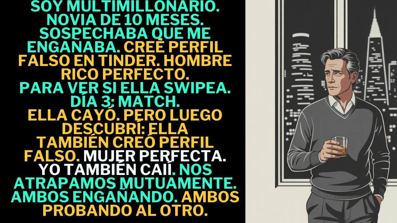 Multimillonario: Creé Perfil Falso Para Atrapar Novia. Funcionó. Pero Ella También Me Atrapó A Mí