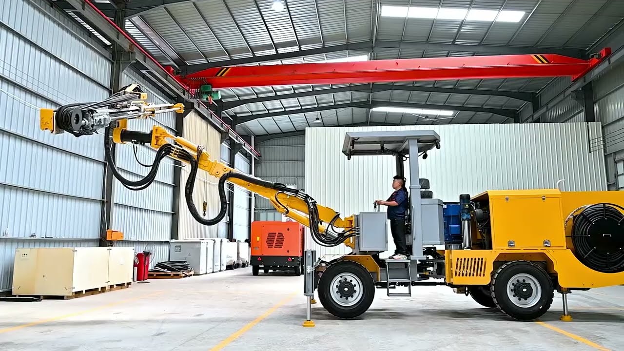 AZT1-6500 Underground Drill Jumbo| Factory Showcase