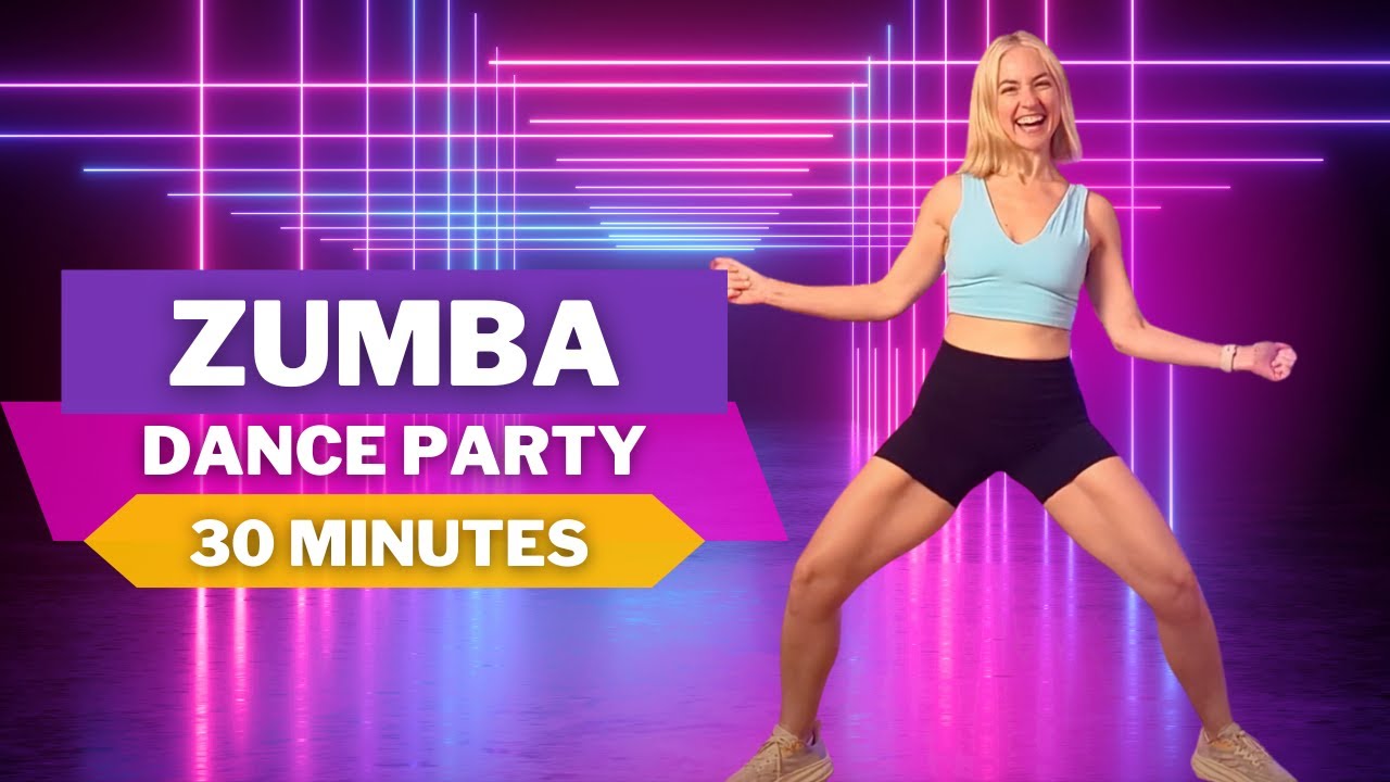 30 Minute Zumba Dance Workout | Burn 300 Calories, 3000 Steps for Weight Loss, Beginner/Intermediate