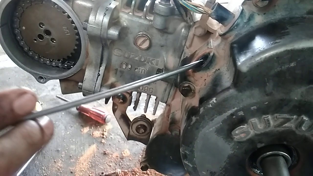 Cara memasang Sentrik motor Suzuki smash new 110 ..