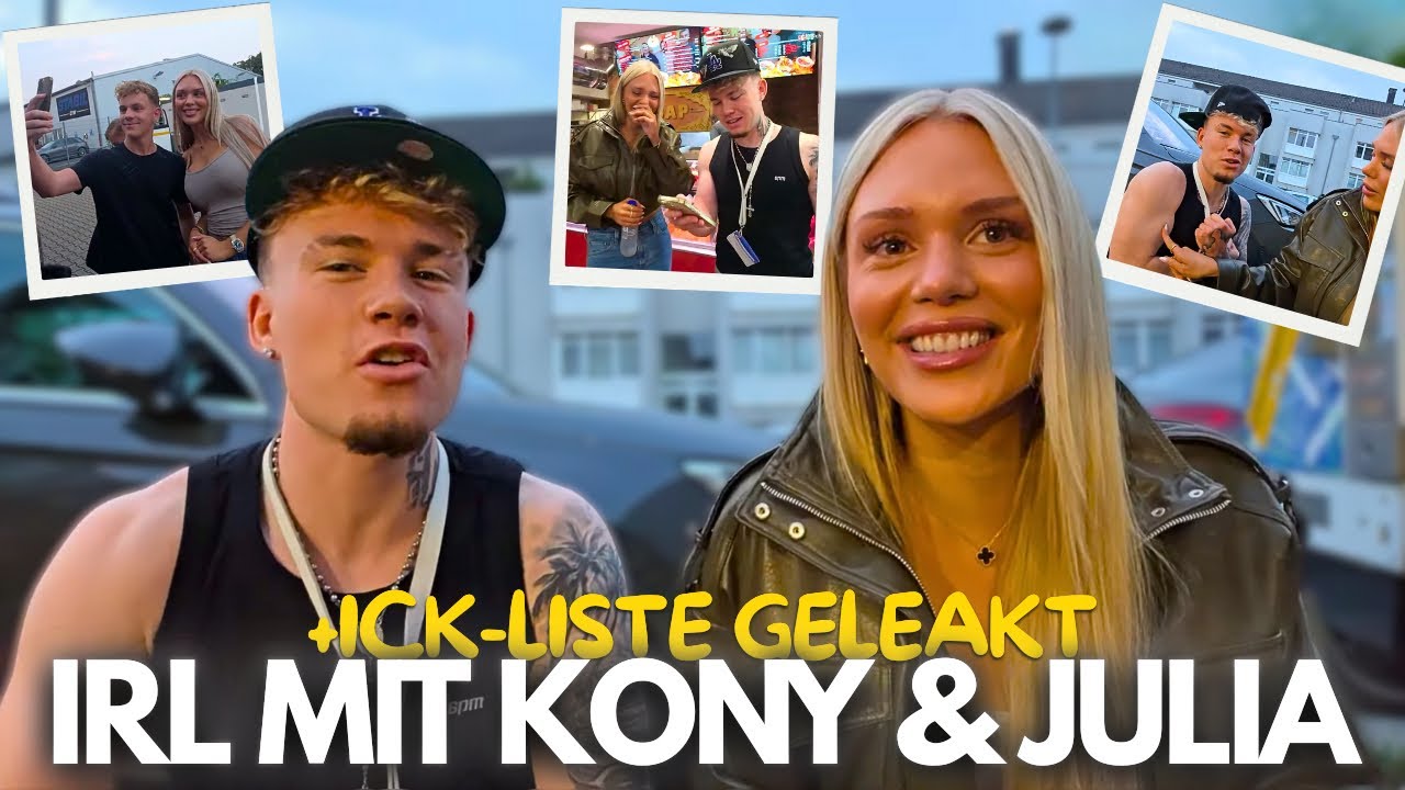 Wir leaken Amalias & Julias ICK-Liste😱 | Date mit Kony & Julia🔥 | Amalia streamt
