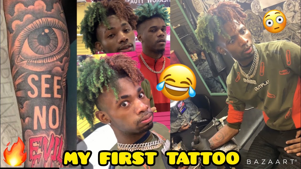 GETTING MY FIRST TATTOO AND OUR NOSE PIERCED!! 😱