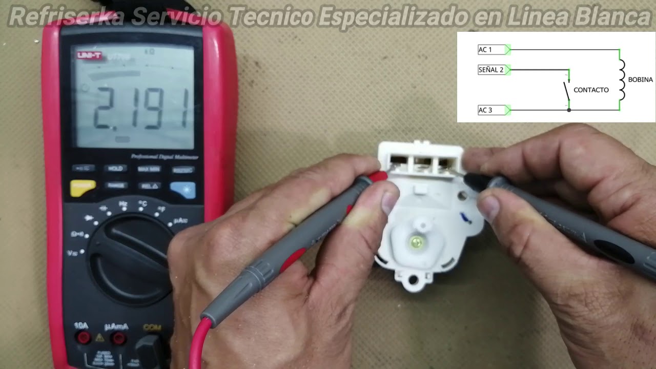 Como Probar Motor Driver de Lavadora Lg Inverter | refriserka