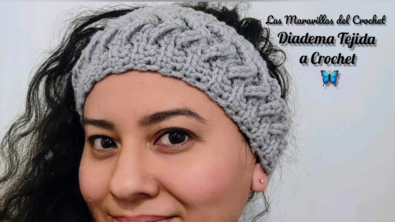 DIADEMA FACIL Tejida a CROCHET  🛍💰🎁 Paso a Paso 