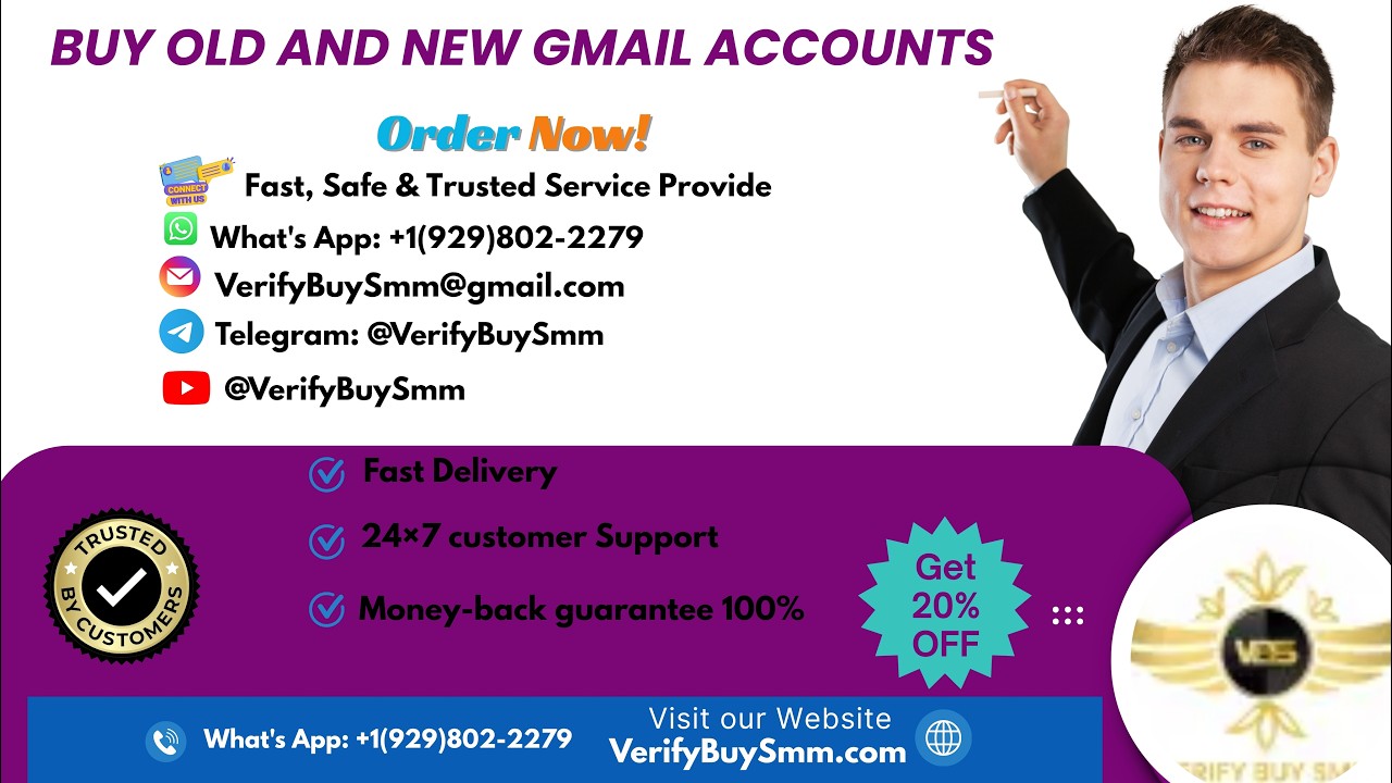 Top 10 Websites To Buy Gmail Accounts (PVA & Bulk) In (New & Old)