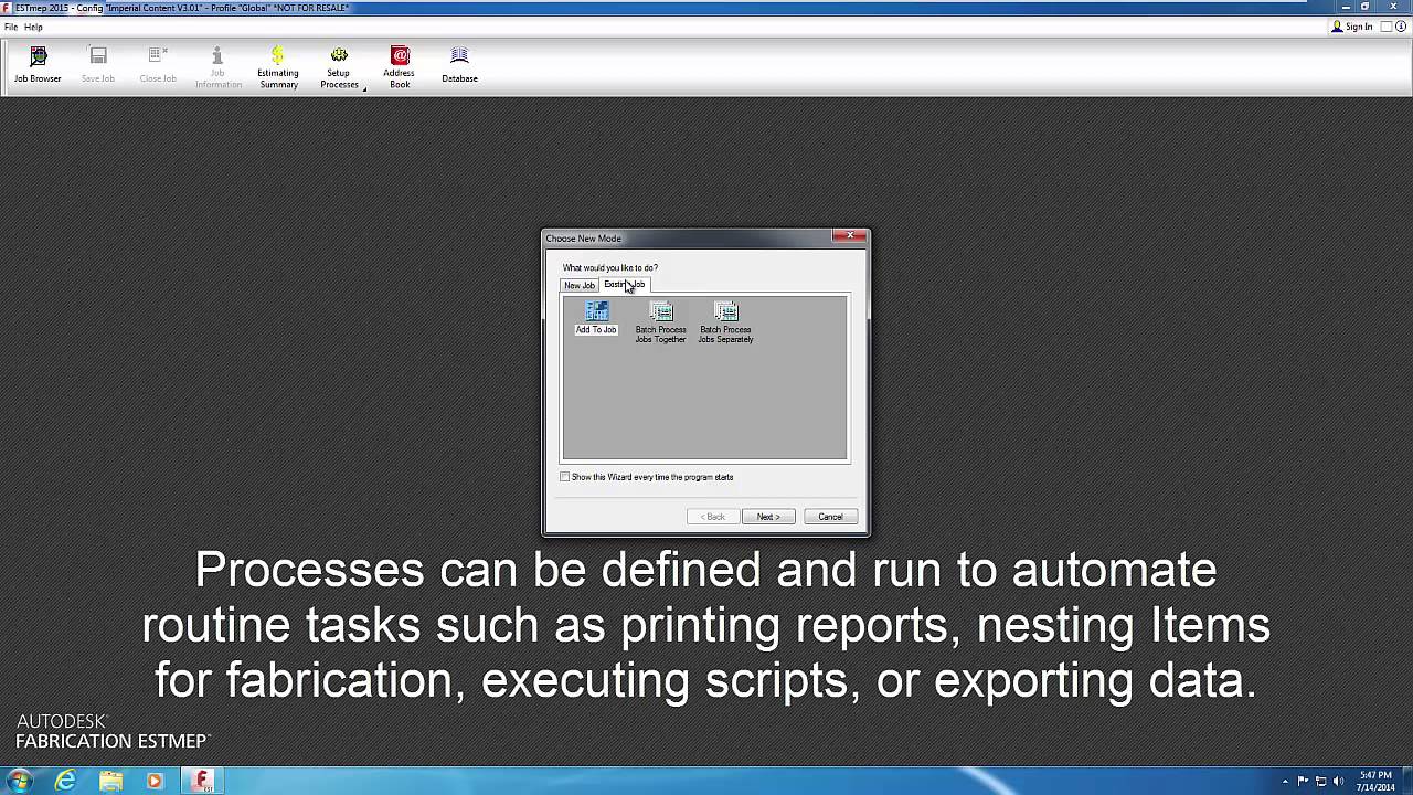 Deploying Fabrication ESTmep