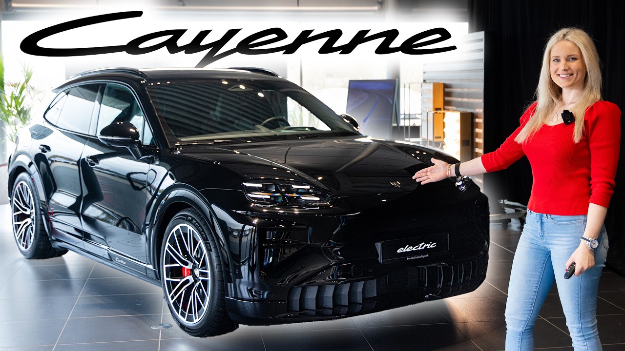 1. Date mit dem Porsche Cayenne Turbo electric I Look & Feel