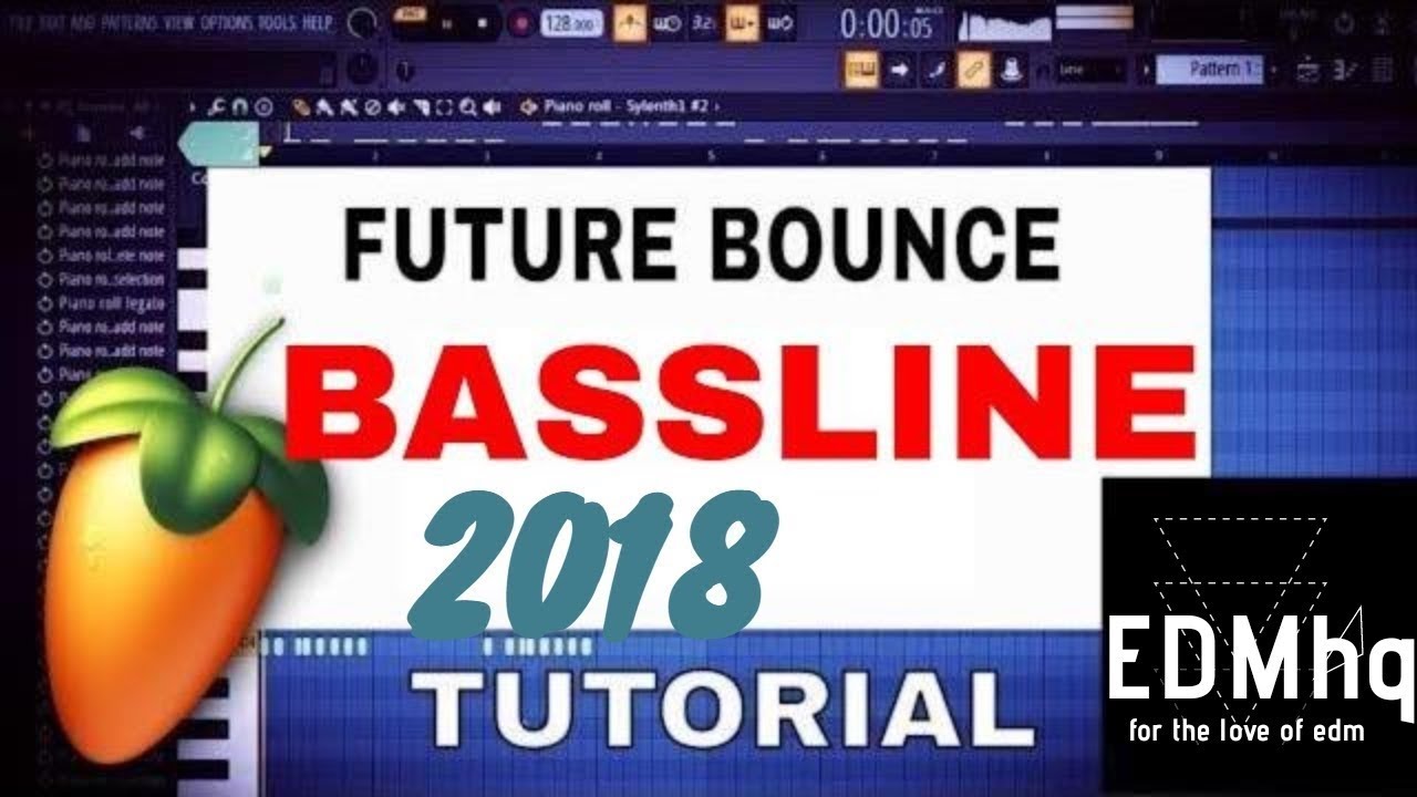 Bouncy bassline IN FL STUDIO 20!!? (2018) BASIC TUTORIAL FOR BEGINNERS