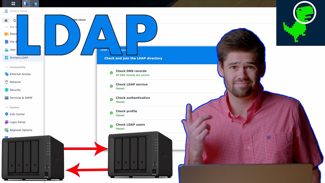 Синхронизация пользователей между устройствами Synology — настройка сервера LDAP на NAS-устройств...