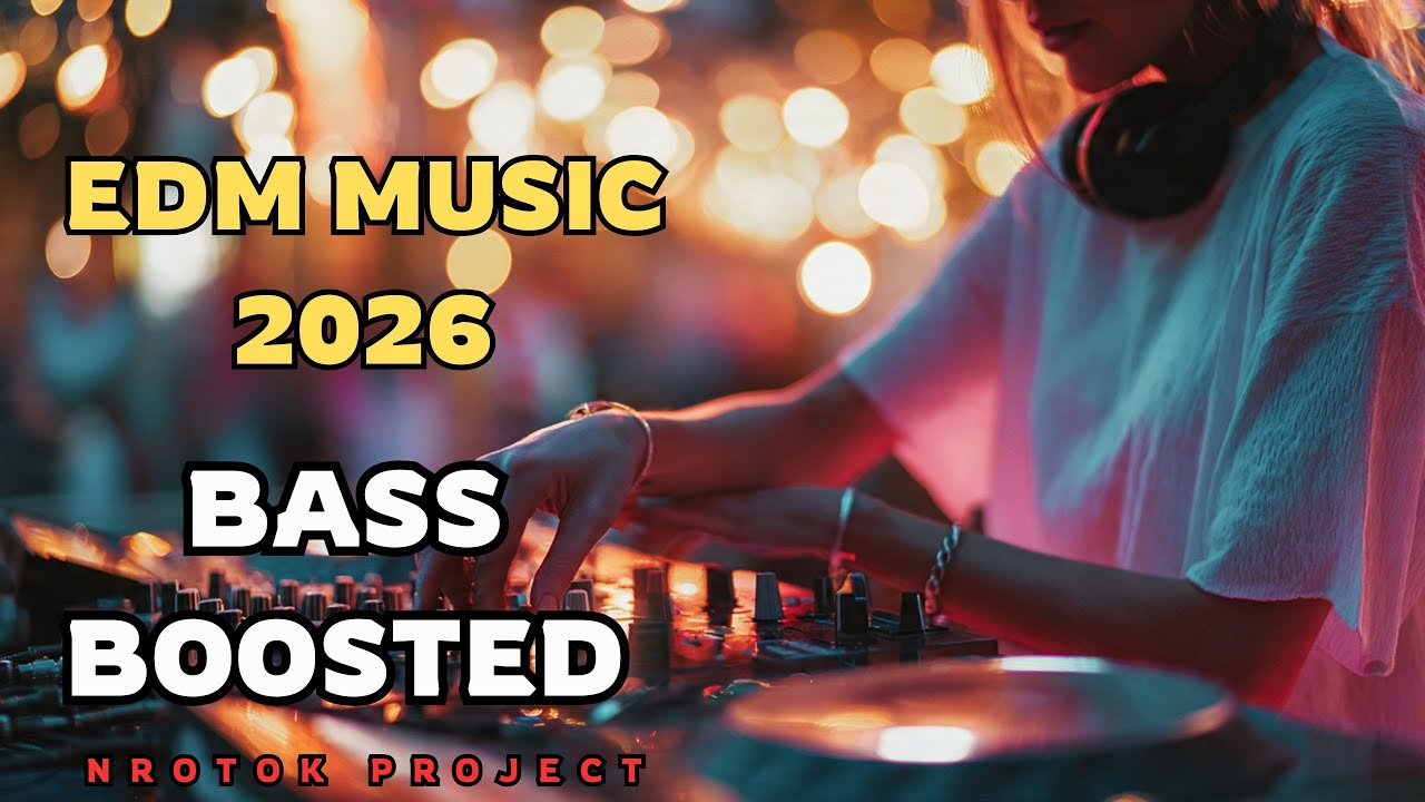 EDM Music Mix 🎶 Bass Boosted 💪 Gym Workout 🤩 Night Drive 🚗 Techno Mix