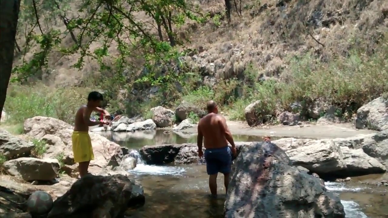 Rio Caliente, a VERY hot spring river in Guadalajara, Mexico