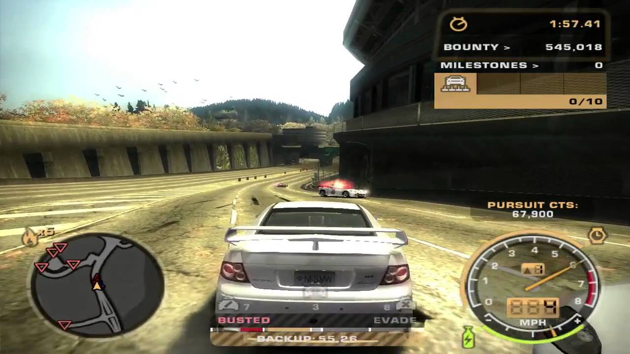 NFS MW 2005 - Mission #62 Busted!