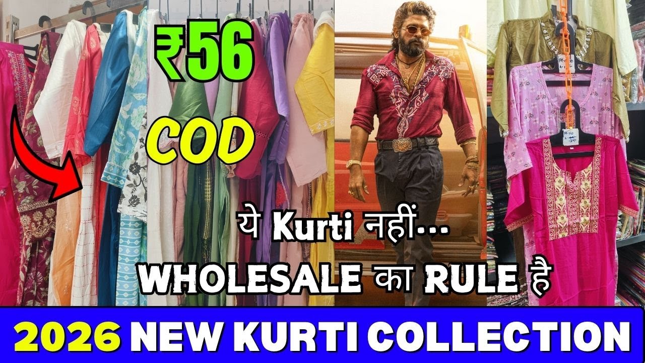 Fancy Womens Kurti Wholesale Market Kolkata | Branded Ladies Kurti Supplier