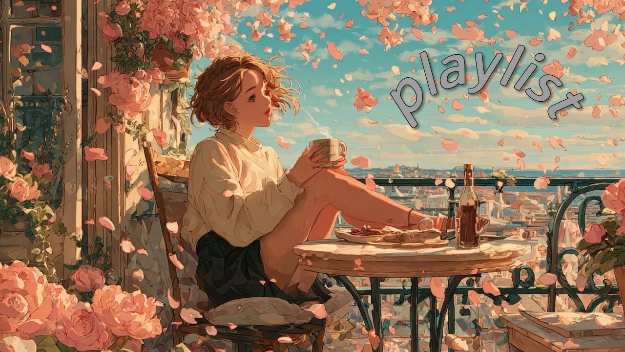 **Playlist | 봄비 맞으며 듣는 기분 좋은 재즈 🌸🚲 | 산뜻하고 경쾌한 템포의 편안한 재즈 플레이리스트 | 카페·매장·휴식 음악 | Relaxing Jazz Music