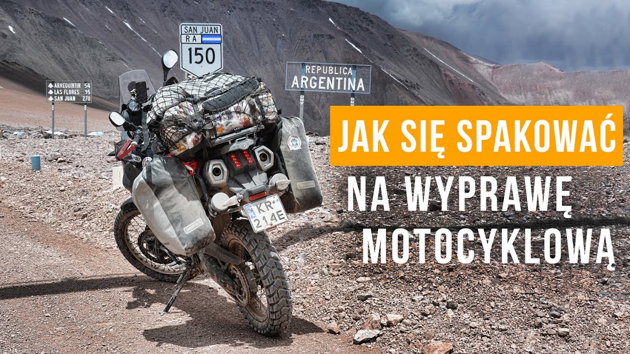 Jak się spakować na wyprawę motocyklową - MotoVlog#3 - Motocyklem.net