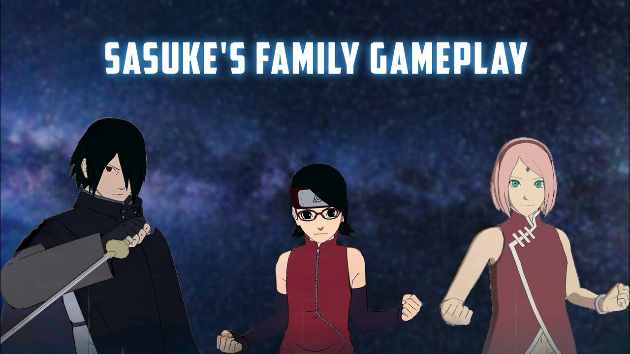 Gameplay Keluarga Sasuke di Game Naruto Storm 4