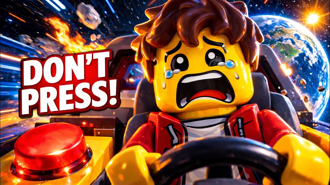 Lego: Nie naciskaj tego przycisku…🚀🚀 Animation