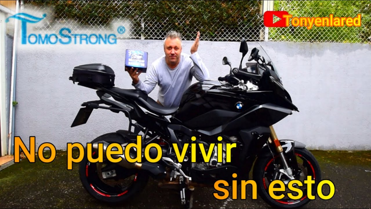 El accesorio definitivo para moto. TomosTrong Android Auto Card play 2023