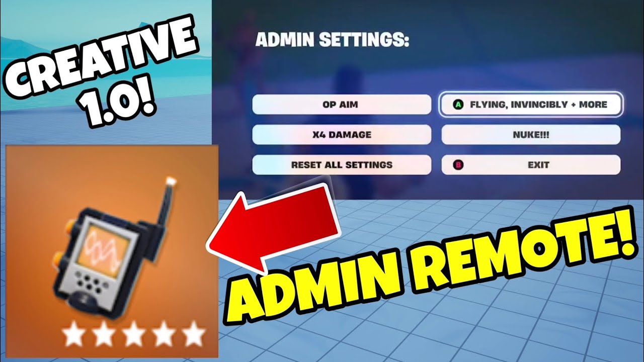 Как сделать администратора удалённым в Fortnite Creative (руководство)
