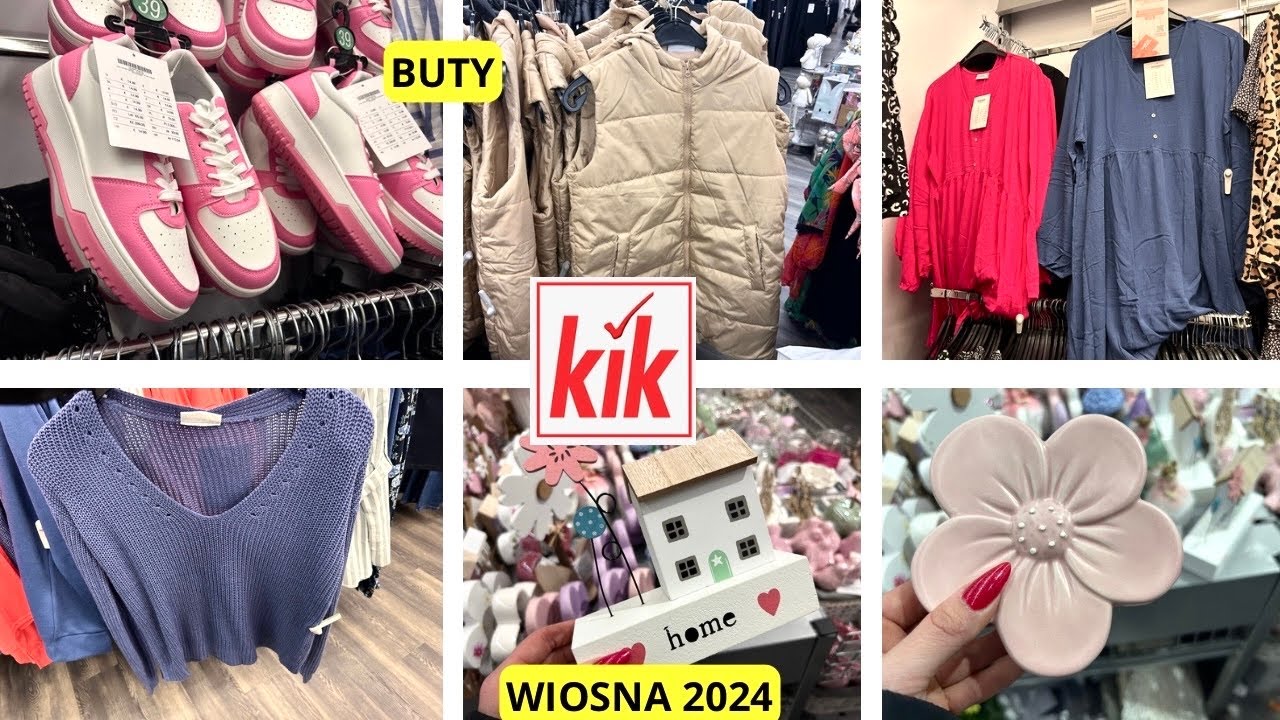 KIK ❗️ NOWA DAMSKA WIOSENNA KOLEKCJA 🌼 BLUZY 🌸BLUZKI🌼SUKIENKI🌸DEKORACJE🌼BUTY