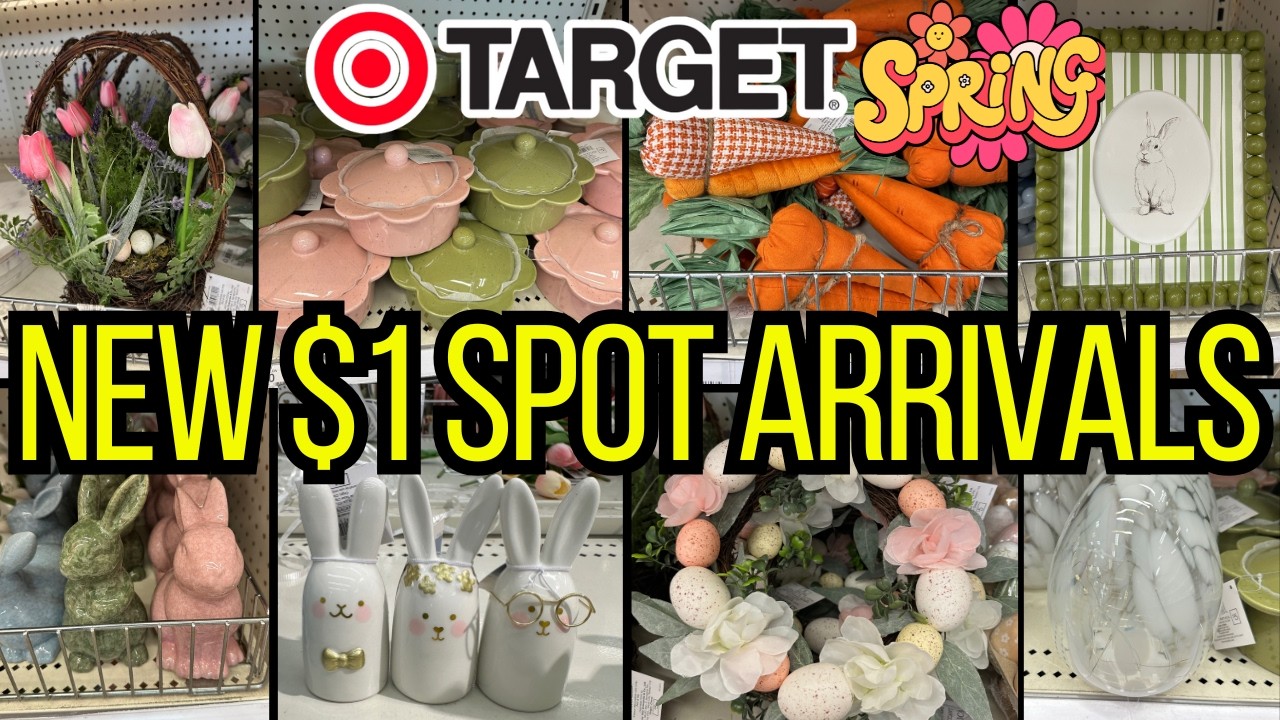 TARGET DOLLAR SPOT NEW ARRIVALS 🌸 EASTER & SPRING 2026 MUST BUYS!