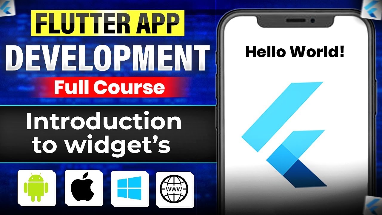 Mastering Flutter Widgets - Flutter Development Job Ready Course #14