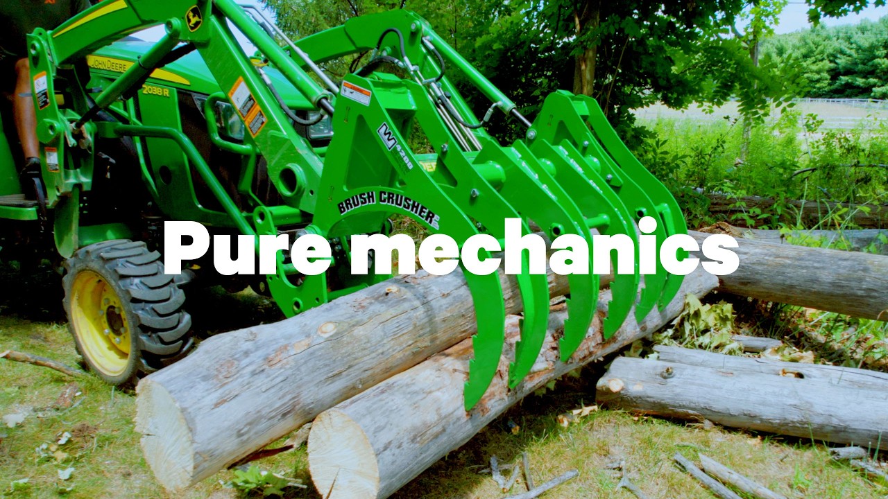 You don't need hydraulics for this grapple