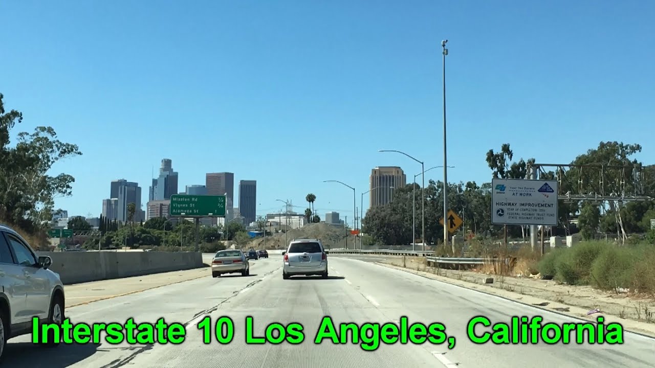 Interstate 10 in Los Angeles, California