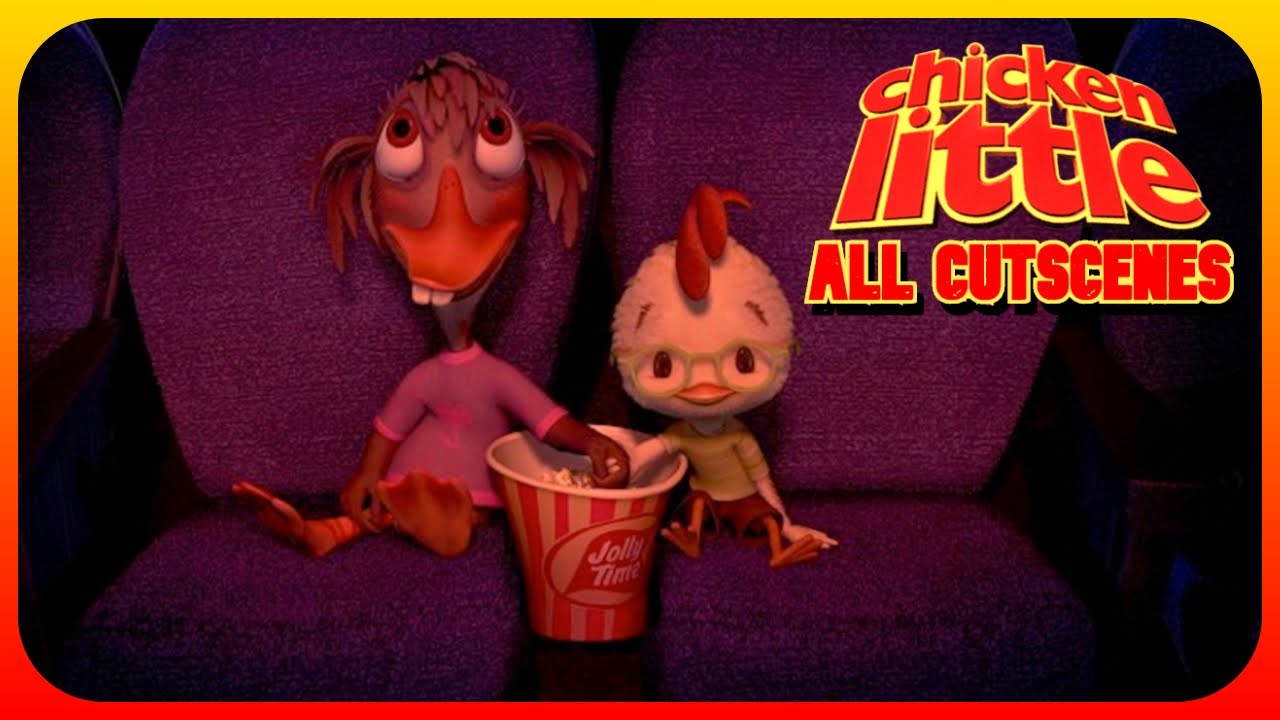 Chicken Little All Cutscenes Full Game Movie (GC, PS2, Xbox, PC)