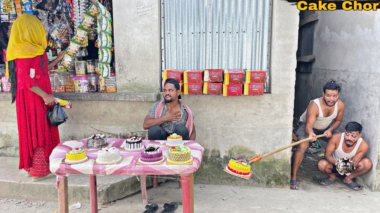 CAKE CHOR || Must Watch New Funny Comedy Video || Bindas Fun Nonstop