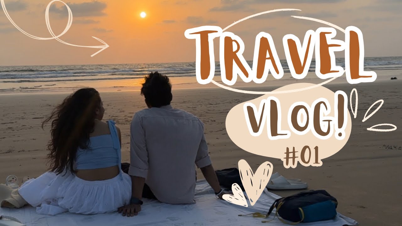 Kokan | Vlog 1 | Road Trip Masti | Sunset😍 | Firtst Travel Vlog ❤️