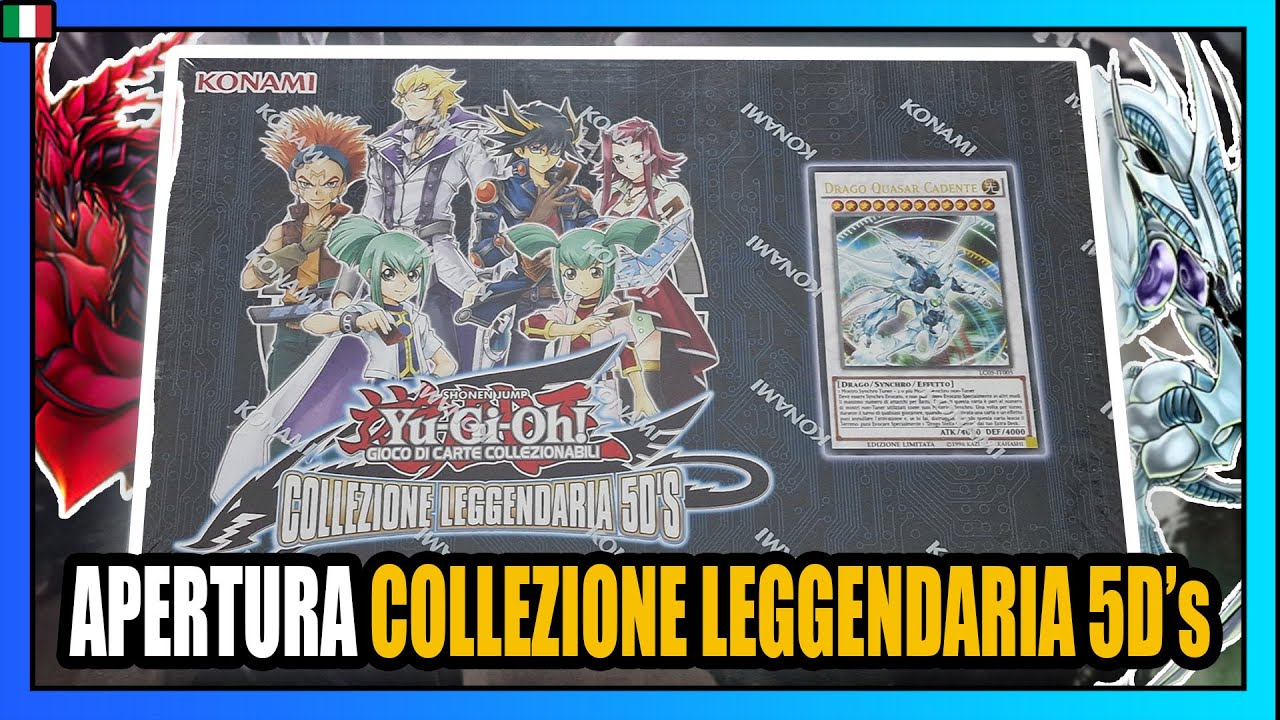 APERTURA Yu-Gi-Oh! COLLEZIONE LEGGENDARIA 5D'S • YuGiOh TCG | Ringraziamento 3000 Iscritti YouTube