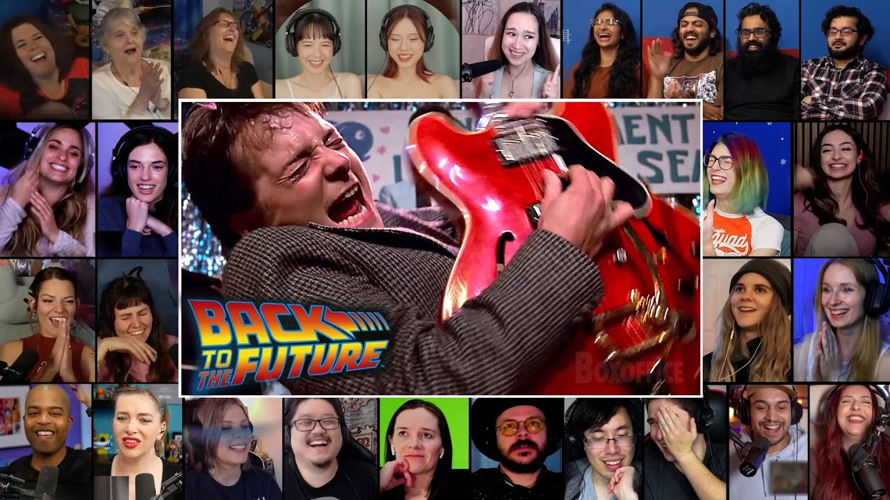 Johnny B. Goode Scene | Back to the Future (1985) Reaction Mashup