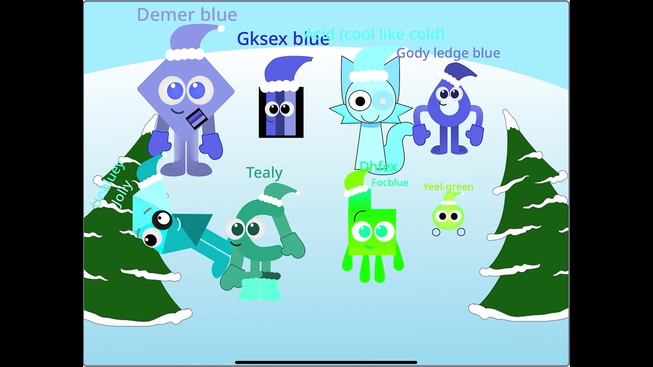 COLOR BLOCKS BAND 10 EPISODE 10.5 (CREDITS IS ME CHRISTMAS EVENT)￼