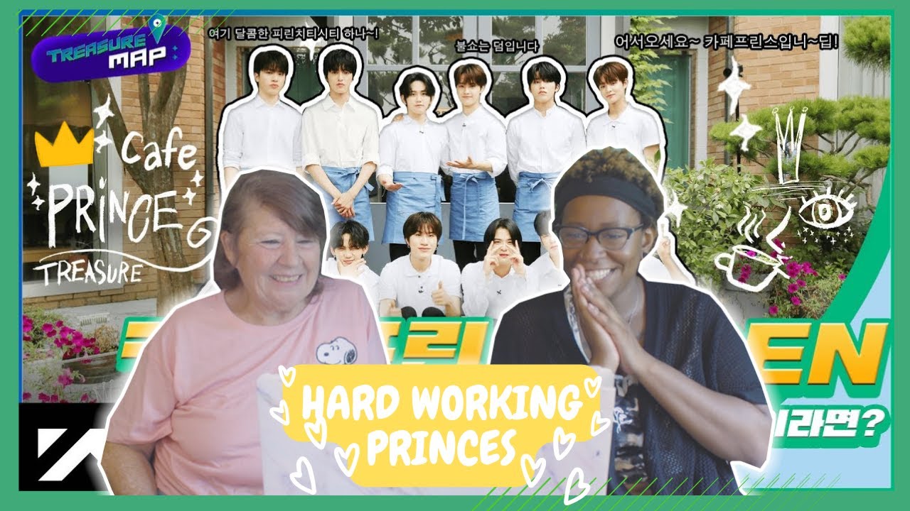 MOM & DAUGHTER WATCH [TREASURE MAP] EP.56 ☕️ 카페 프린스 OPEN ☕️ 내 아이돌이 카페 알바생이라면?