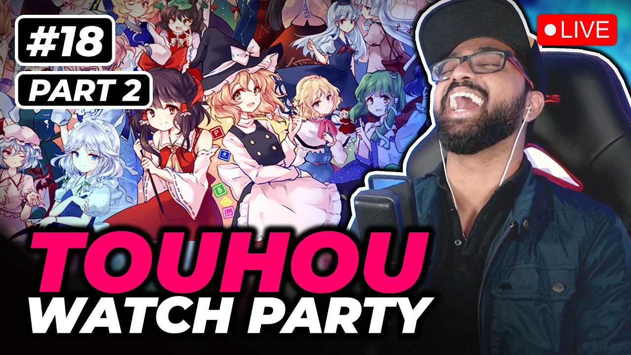 Discovering Touhou! Touhou Project Watch Party! Reacting to YOUR Touhou Clips & Songs! #18 Part 2
