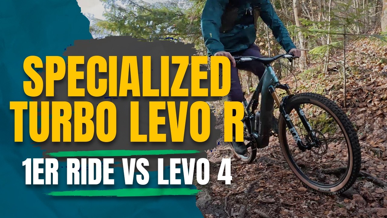 1er ride avec le Specialized Turbo Levo R !