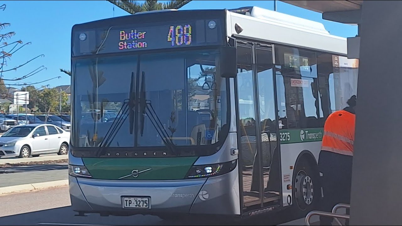 [Short Addition] Transperth Bus Route No. 488 (TP3275) Alkimos Primary School to Butler Station