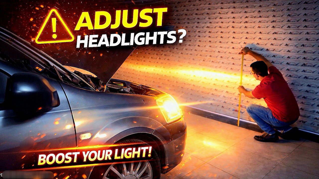 Headlight Adjustment Tutorial - Dacia Logan | تنظیم نور چراغ جلو ال90 و ساندرو 🔧