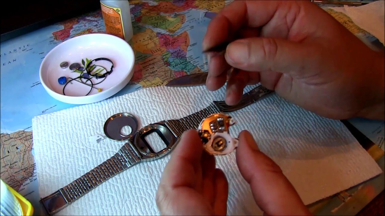 1979 Seiko World Time Watch Repair