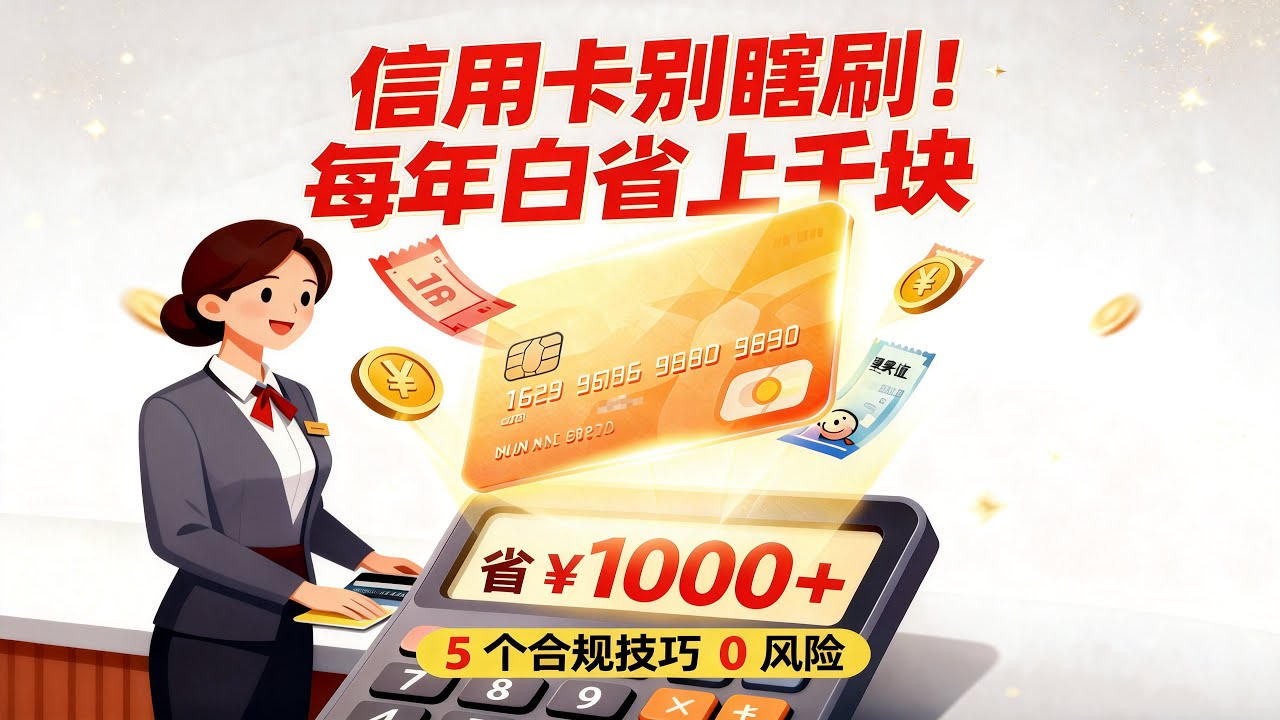 “白嫖”信用卡的合规攻略