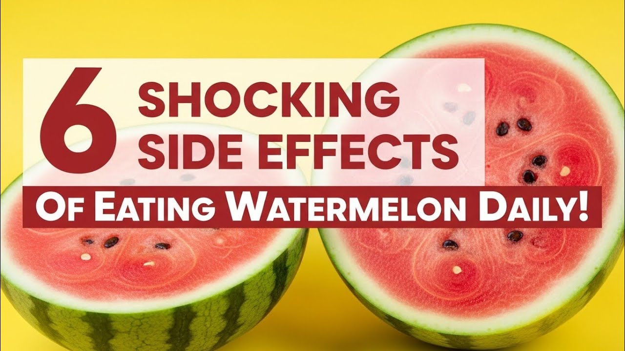 6 Shocking Side Effects of Eating Watermelon Daily!