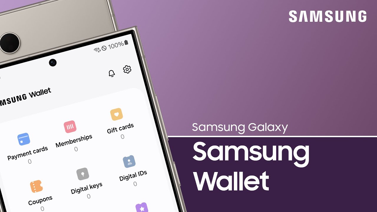 Используйте Samsung Wallet на устройствах серии Galaxy S24 для цифрового хранения платежных карт ...