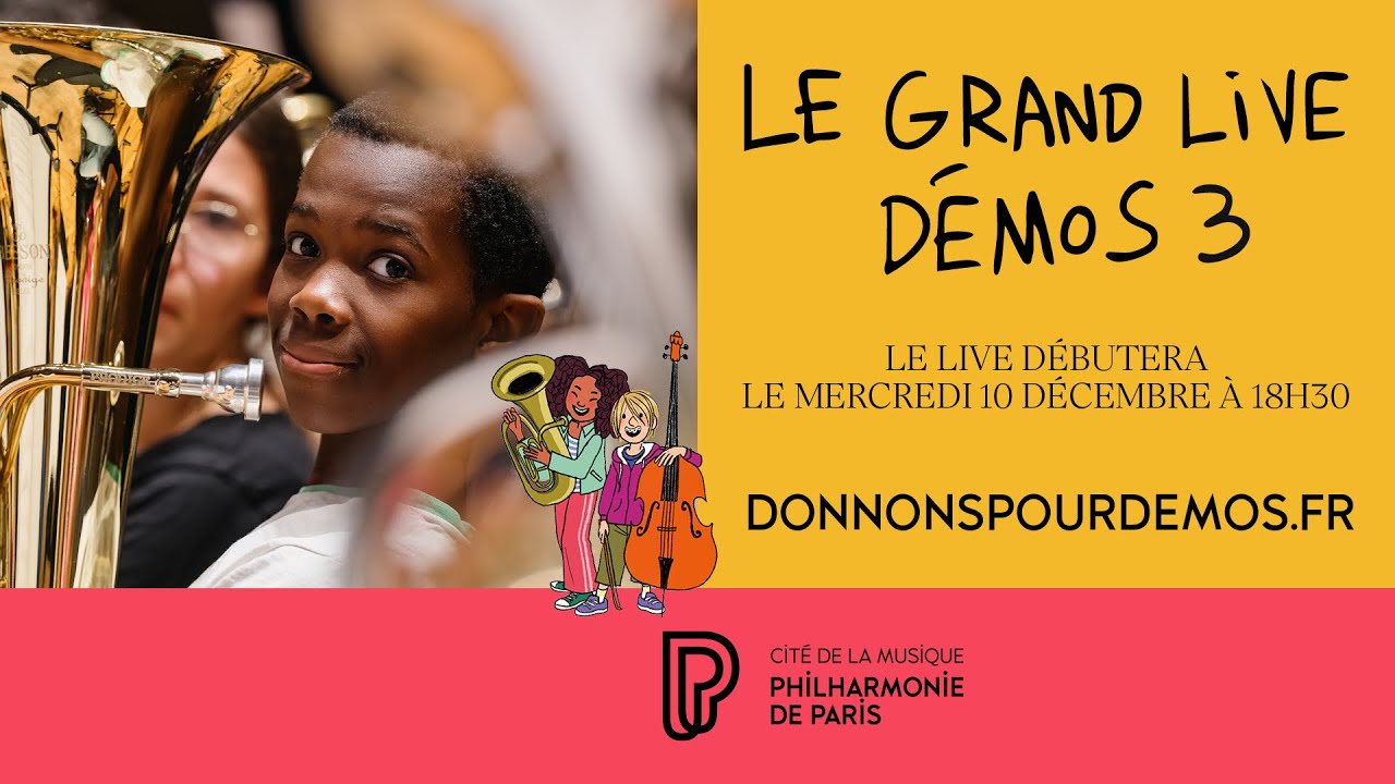 Le Grand Live Démos 2025 | Donnons pour démos