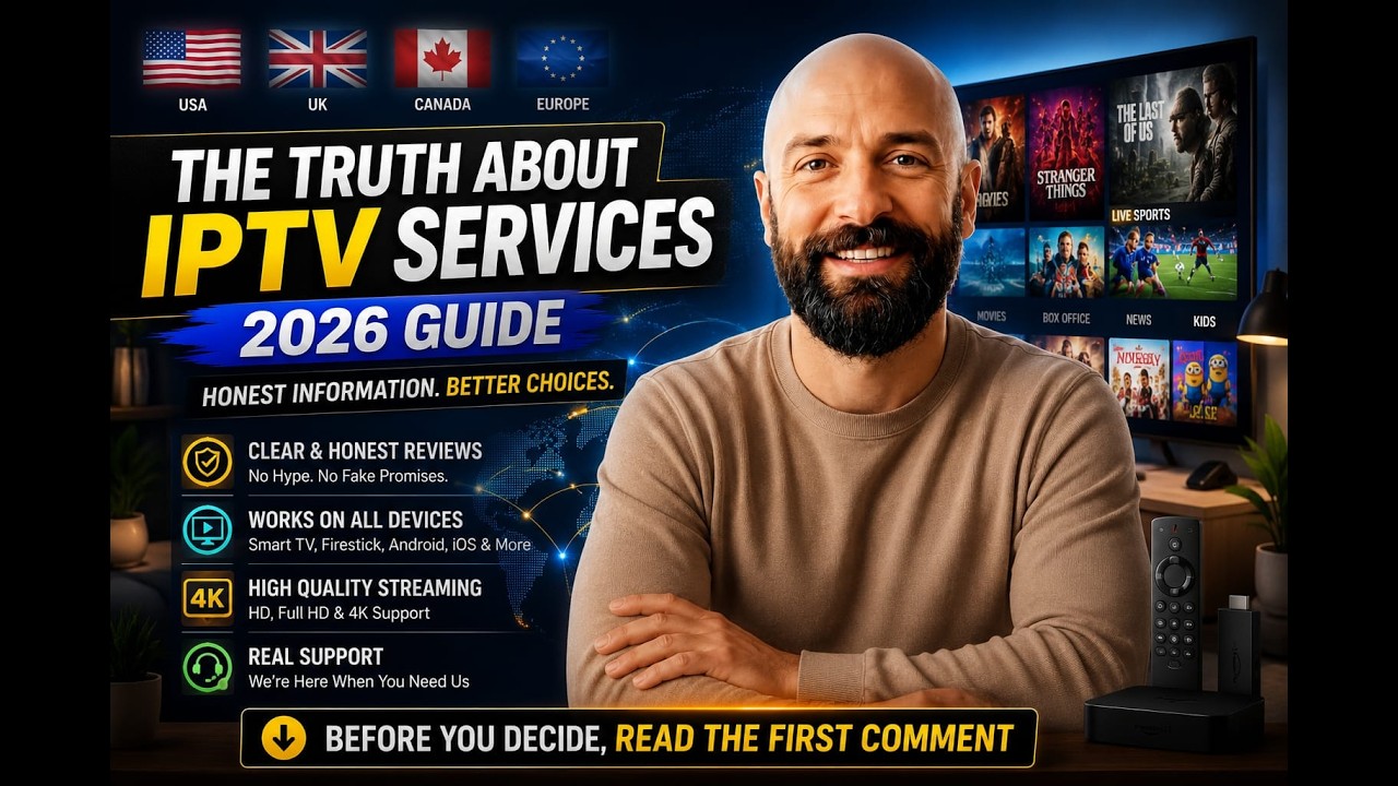 Top 2 IPTV Providers in usa , uk , Canada and europe 2026 - The Truth About IPTV in 2026